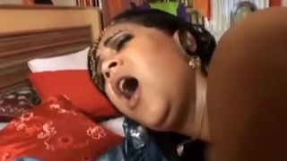 Indian BBW Assfucked and Jizzed on rub-down a difficulty Face