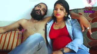 Indian aunty has sex with dear boy team up