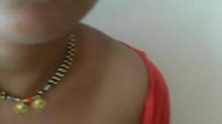 Indian marathi aunty big boobs pressed