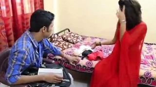 indian bhabhi fucked in red saree