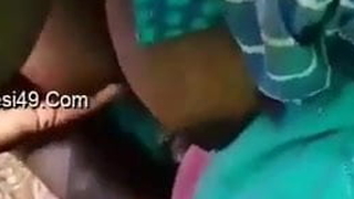 Tamil couple, outdoor blowjob relative to audio..