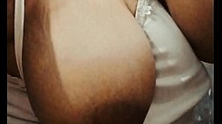 Hot breast pressing showing gf indian