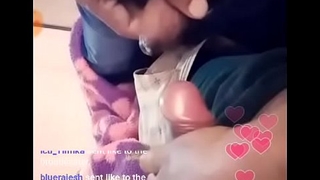 Indian gay on live make believe