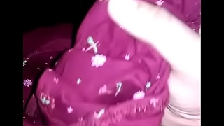Indian dear boy cumming on sister panty and bra