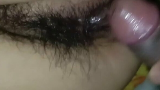Small hairy pussy first of all hard dick