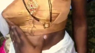 Tamil townsperson girl trying anal