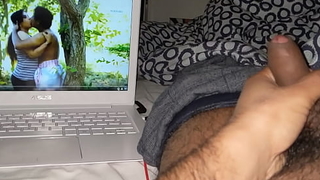Indian Punjabi British Masturbating Cock Dick Whilst Watching Indian Tatting Series With Audio
