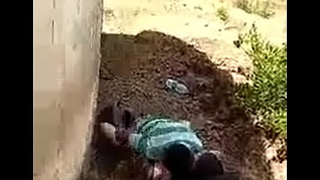 Cheating Indian wife caught shacking up outside