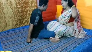 Indian hot xxx bhabhi paying husband debt! New bengali bhabhi sex