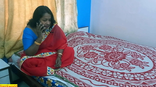 Indian Bengali bhabhi premier with husband! Bonking with dealings friend in room no. 203!!