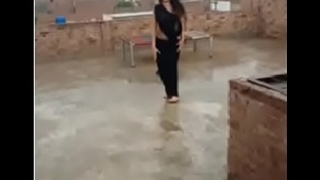 sexy dance open-air indian legal age teenager saree bird