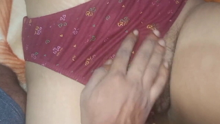 Indian hot and dispirited housewife’s hot wet crack