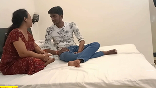 Indian hot wife paying husband debt!! Creampie in the sky mouth