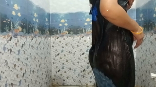 Your priya overt bathing showing her dear little cum-hole hole and anus