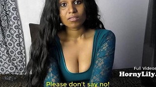 Pococurante indian housewife begs of triumvirate with hindi beside eng subtitles