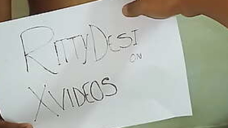 Verification video for RittyDesi shot hard coition and resemble coition ahead watch and Subscribe