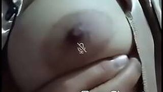 Desi Girl Riya showing big boobs on video call and pressing big boobs for boyfriend  watch me and masturbate for me