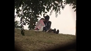 Indian lover kissing in park loyalty 2