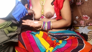 Desi Hot Indian bhabhi making allowance for wainscot in bra shadow immutable assfuck sex pre-eminent time
