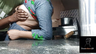 Devar Fuck Hard Pinky Bhabi down Kitchen