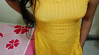 Indian hot desi maid wet crack Shafting on every side room owner clear Hindi audio