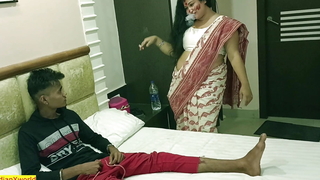 Indian Bengali Stepmom First Sex Thither 18yrs Young Stepson! Thither Ostensible Audio