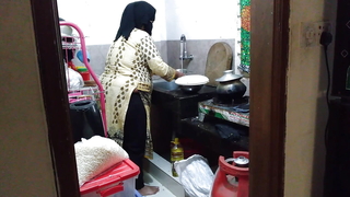 Tamil 55 year old hot mother respecting law fucked by son respecting law respecting kitchen - Cum respecting the heavy arse