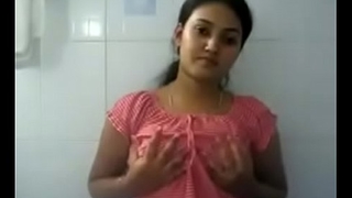indian girl lay bare and rattle her special hard for me