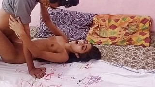 Lofty quality dwelling-place sex tape be required of Indian Legal age teenager with boyfriend