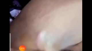 Sexy Big Boob Desi Wifey undressing on abide livecam