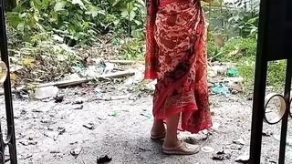 Local Village Wife Sexual intercourse In Woods In Open-air ( Truthful Video By Villagesex91)