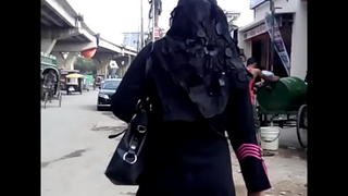 Bangladeshi Mummy Booty on touching Hijab