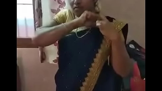 MALLU WIFE HER CLOTHS With an increment of Soul SUCKING PART 2