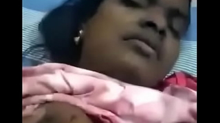 Tamil aunty be hung up on with ex lover
