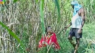 देशी गर्लफ्रेंड ने ब्वॉयफ्रेंड के साथ जंगल में खेत में चुड़वाया हिन्दी