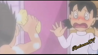 Nobita and Suzuka mating