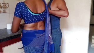 Andhra cheating wife doggystyle fucking with brother at hand law at hand kitchen natural tights tight pussy telugu fuckers