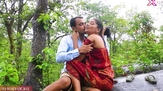 Hot Outdoor Mating With Indian Steady old-fashioned