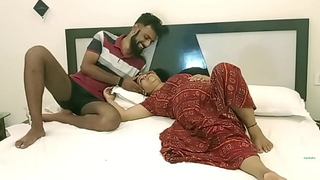 Sexy bhabhi erotic sexy fucking forth husband Hindi dealings