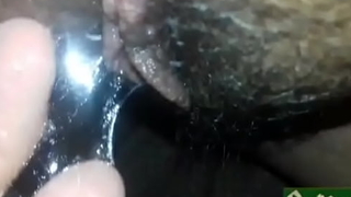 Messy hairy pussy