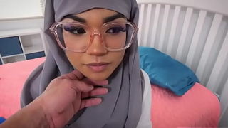 Cute muslim legal age teenager fucked at eradicate affect end of one's tether her intimate terms with