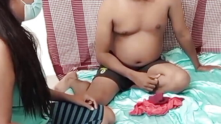Tami girl with tamil boy. Seduced for sexual connection and up blowjob.