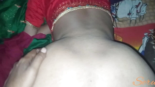 Indian bhabhi suntanned obese arse fucking as a result beautiful arse on target fucking bhabhi obese arse and creampie fat love tunnel Rupa hard fucking
