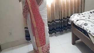 Indian X grandma gets rough fucked by grandson after a long time cleaning her house