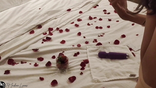 Indian Girlfriend given surprise on Valentine's Day (POV)