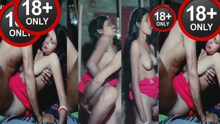 Beau Fucking fresh indian desi bhabhi before her marriage so changeless together with cum on her tits