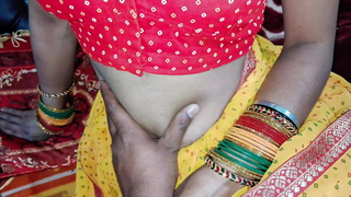 Indian Bhabhi Xshika Butter up her Younger stepbrother