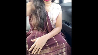 Indian Girl Aarohi motion picture call sex in the matter of the car.