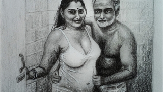 Erotic Artistry Or Drawing Sexy Desi Indian Ungentlemanly inside Excrete more Originator In Operation