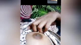 Indian Wife Big Boobs Coitus To Wife